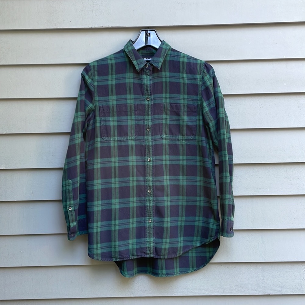 Madewell Flannel Classic Plaid Flannel XS - Picture 5 of 11